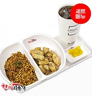 짜파게티+탕수육+음료-단무지