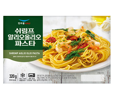 한우물-파스타 쉬림프알리올리오