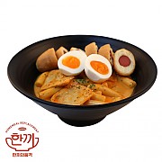 크림떡볶이(계란,핫도그)