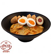 크림떡볶이(계란,핫도그)