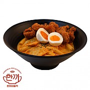 크림떡볶이(치킨)