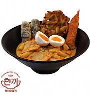 크림떡볶이(모듬튀김)
