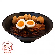 짜장떡볶이(핫도그)