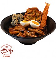 짜장떡볶이(모듬튀김)
