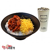 양념닭갈비+음료세트