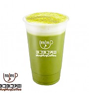 아이스 녹차라떼