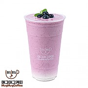 블루베리 요거트 스무디