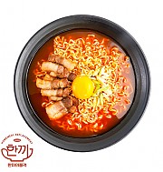 삼겹 라면