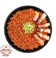 한입삼겹 비빔면