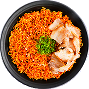 대패삼겹 비빔면