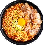 대패삼겹 라면