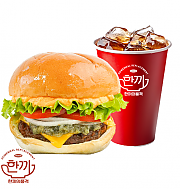 한품 오리지널 버거 세트 ( + 음료 )