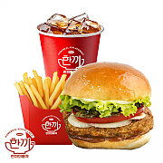 불고기 버거 세트 ( 음료 + 감자튀김 )