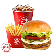 에그불고기 버거 세트 ( 음료 + 감자튀김 )