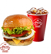 스파이시 치킨버거 세트 ( + 음료 )